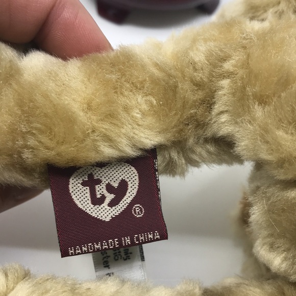 TY Vintage Classic Bear Plush 1993 Beverly You Have Me in A Whirlwind Stuffed - Picture 6 of 7